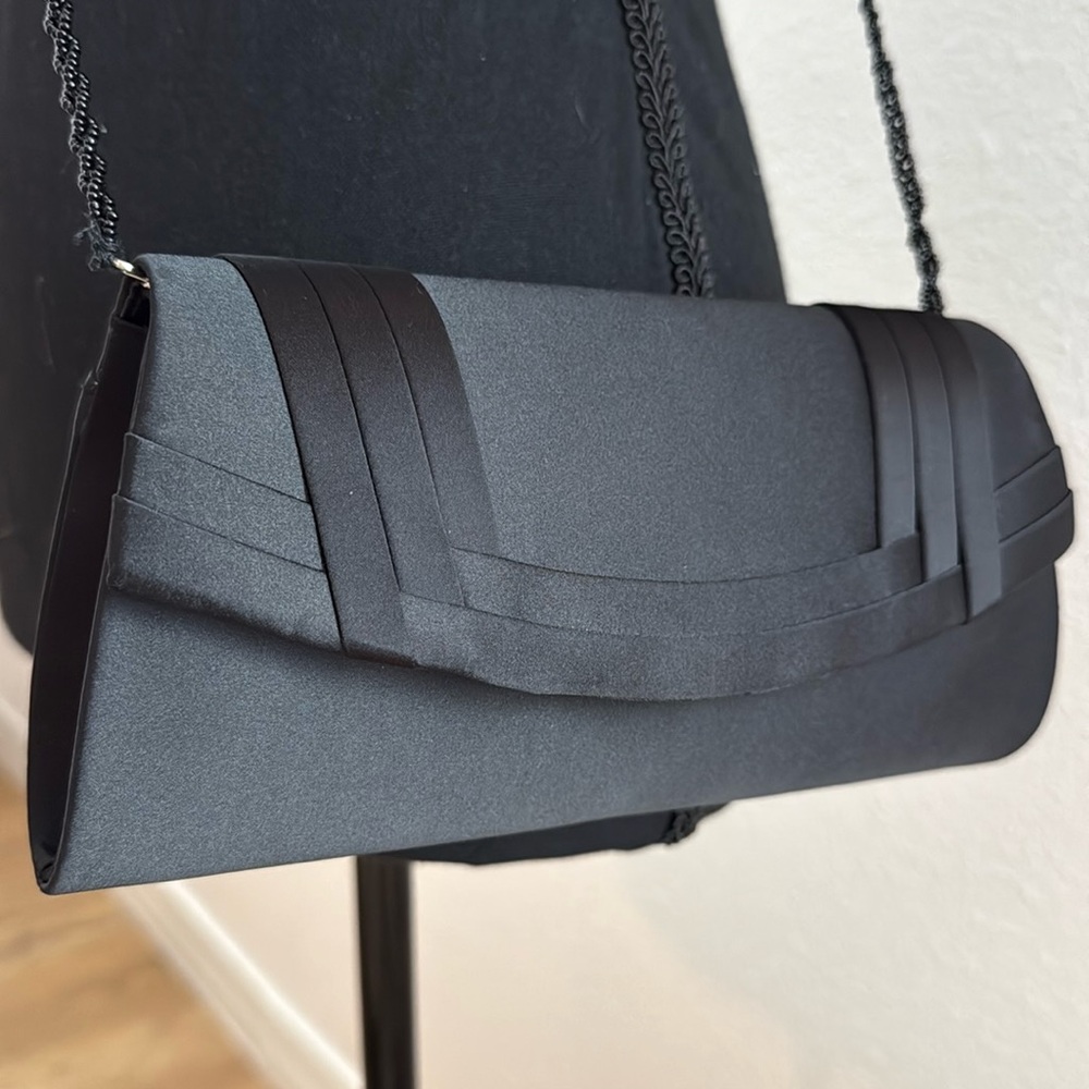 Satin clutch